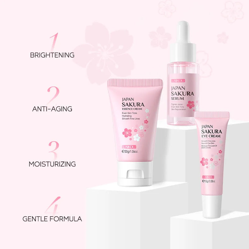 Sakura Wanderlust Glow Travel Kit